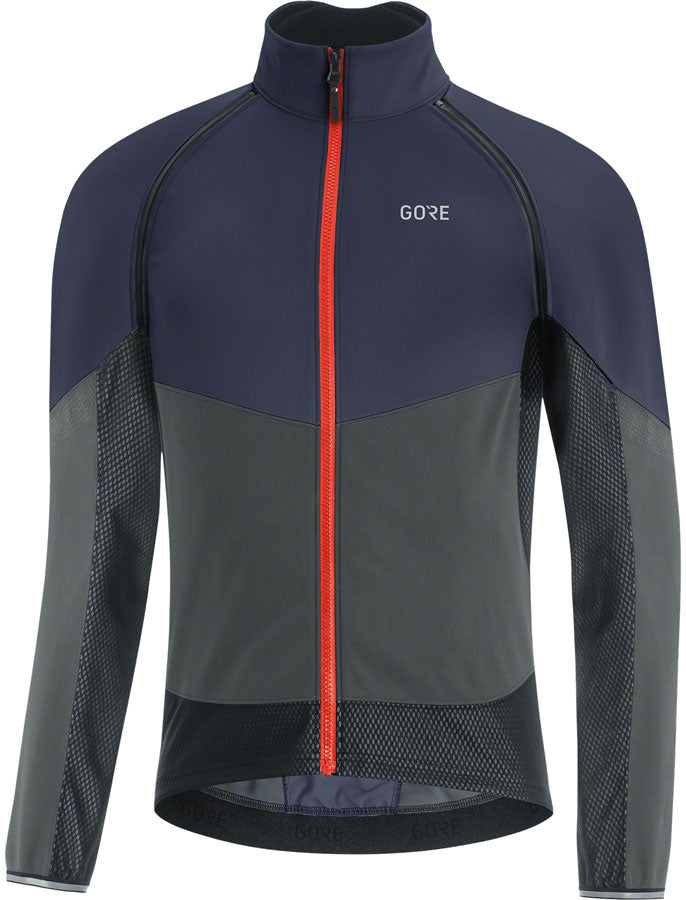 Gorewear Phantom Jacket - Orbit Blue/Urban Grey Mens Small