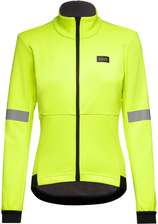 Gorewear Tempest Jacket - Neon Yellow Womens Large