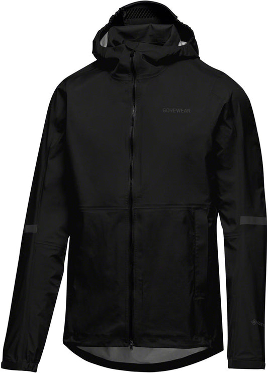 Gorewear Lupra Gore-Tex 2.0 Hooded Jacket - Black Mens Large
