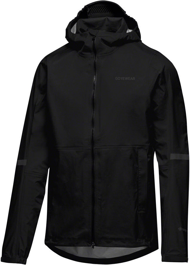 Gorewear Lupra Gore-Tex 2.0 Hooded Jacket - Black Mens Medium