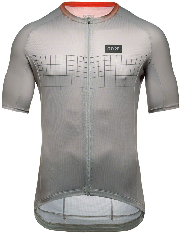 Gorewear Grid Fade Jersey 2.0 - Gray/Fire Womens Medium