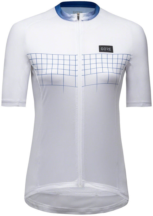 Gorewear Grid Fade Jersey 2.0 - White/Blue Womens Large