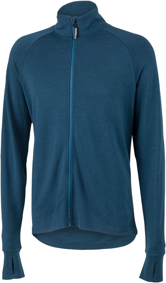 Surly Merino Wool Jersey - Navy Long Sleeve Mens Small