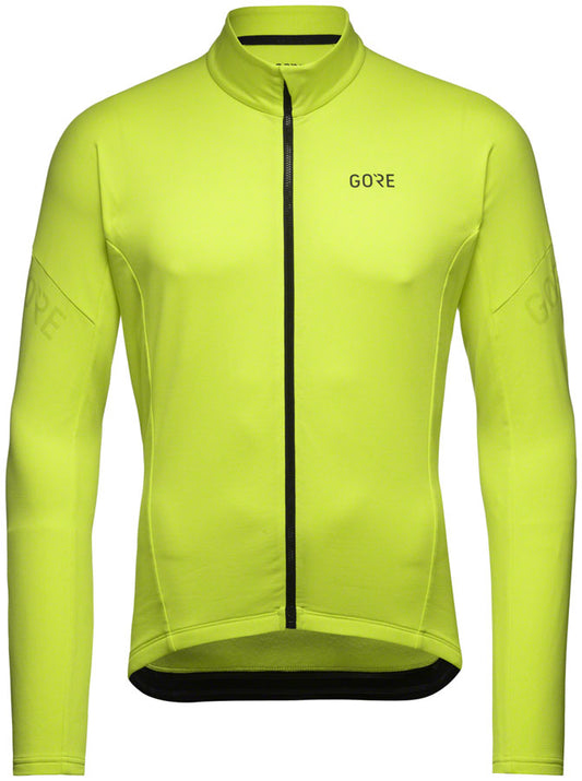 Gorewear C3 Thermo Jersey - Yellow Mens Large