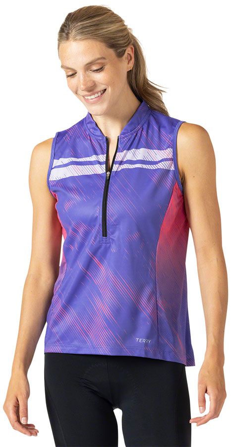Terry Breakaway Mesh Sleeveless Jersey - LeMans Small