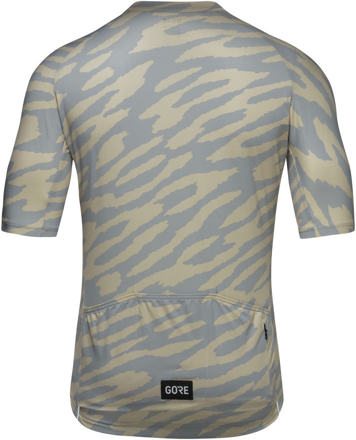 Gorewear Organic Camo Jersey - Tech Beige/Gray Mens Large