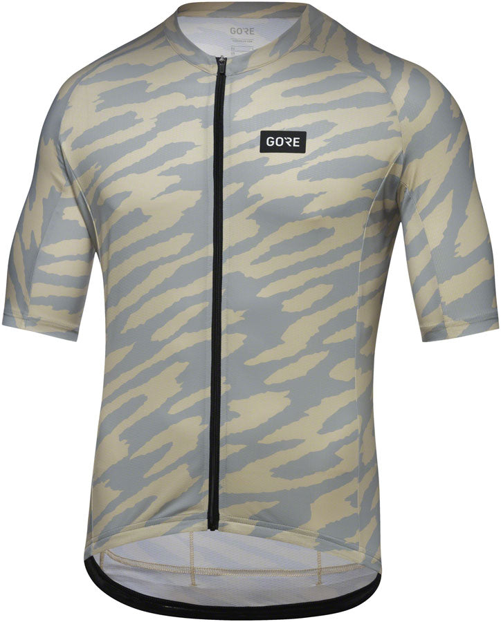 Gorewear Organic Camo Jersey - Tech Beige/Gray Mens Medium