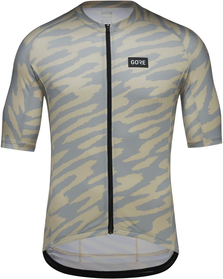 Gorewear Organic Camo Jersey - Tech Beige/Gray Mens Large