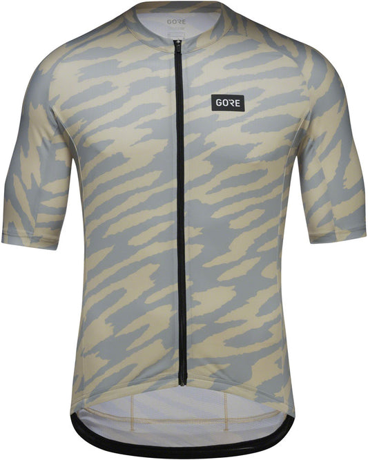 Gorewear Organic Camo Jersey - Tech Beige/Gray Mens Large