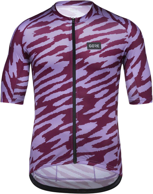 Gorewear Organic Camo Jersey - Scrub Purple Mens Small