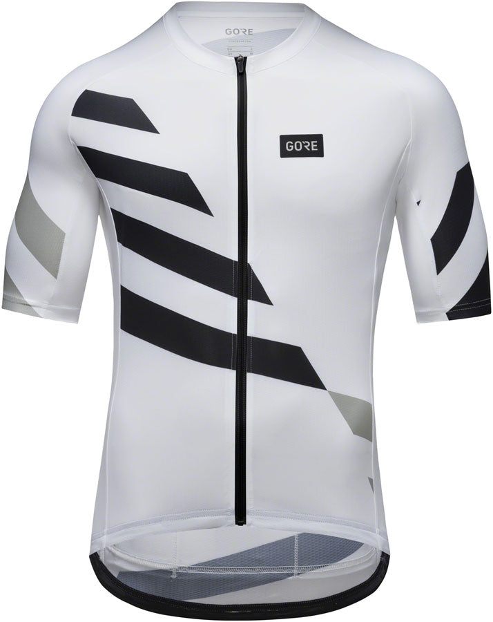 Gorewear Spirit Signal Jersey - White/Black Mens Large