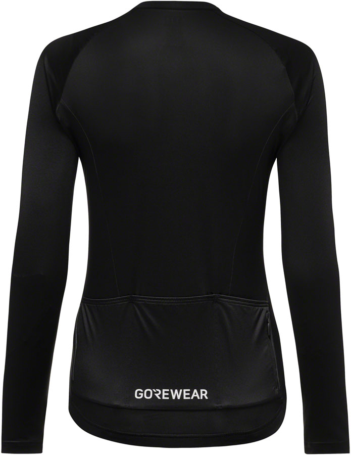 Gorewear Spinshift Long Sleeve Jersey - Black Womens Small/4-6