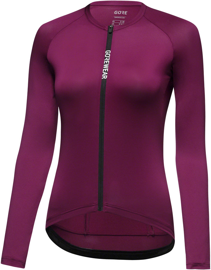 Gorewear Spinshift Long Sleeve Jersey - Purple Womens Medium/8/10