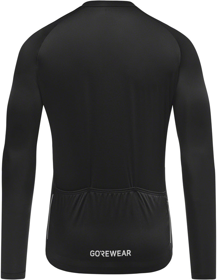 Gorewear Spinshift Long Sleeve Jersey - Black Mens Large