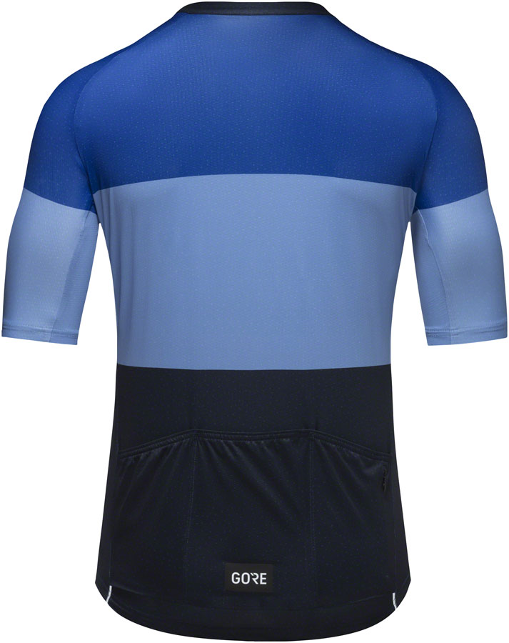 Gorewear Spirit Stripes Jersey - Ultramarine Blue/Scrub Blue Mens X-Large