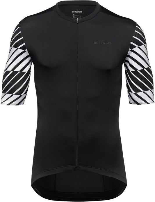 Gorewear Swiftride Optical Jersey - Black/White Mens Small
