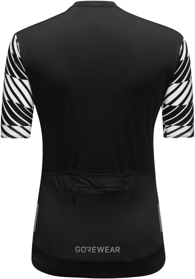Gorewear Swiftride Optical Jersey - Black/White Womens Small