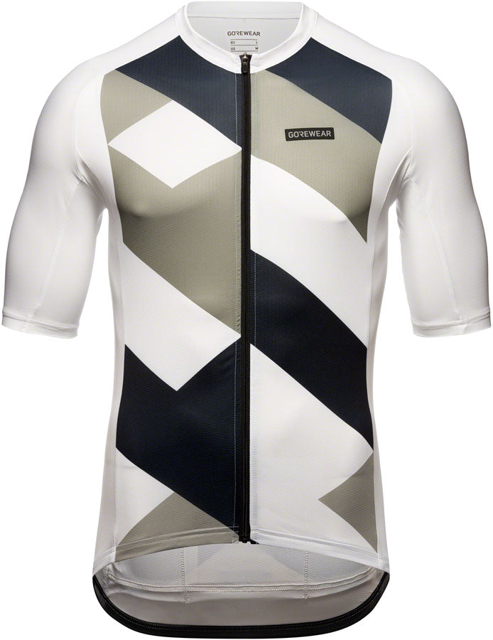 Gorewear Spirit Signal Jersey - White/Lab Gray Mens X-Large