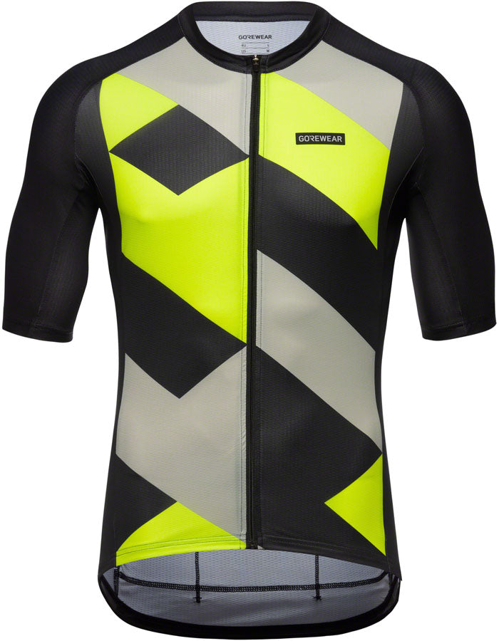 Gorewear Spirit Signal Jersey - Black/Yellow Mens Small
