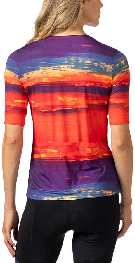 Terry Soleil Flow Short Sleeve Top - Womens Sunset Large
