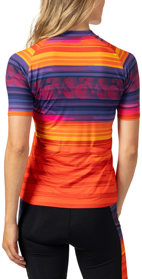 Terry Soleil Flow Short Sleeve Jersey - Womens Horizoom Small