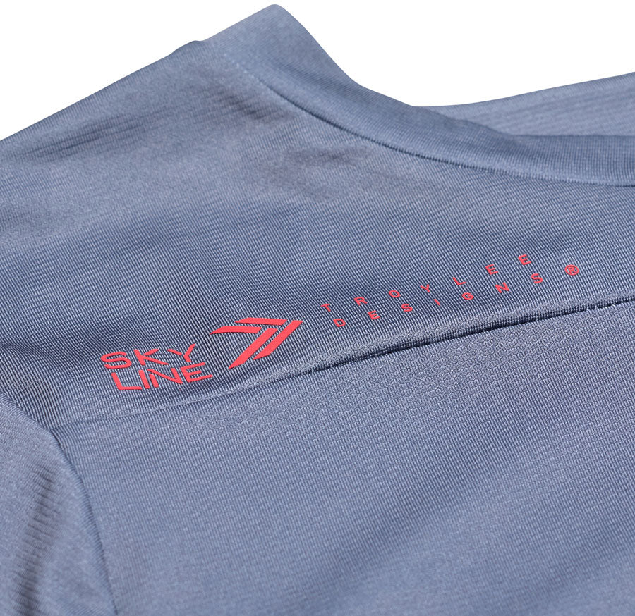 Troy Lee Designs Skyline Long Sleeve Jersey – Mono Steel Blue X-Large