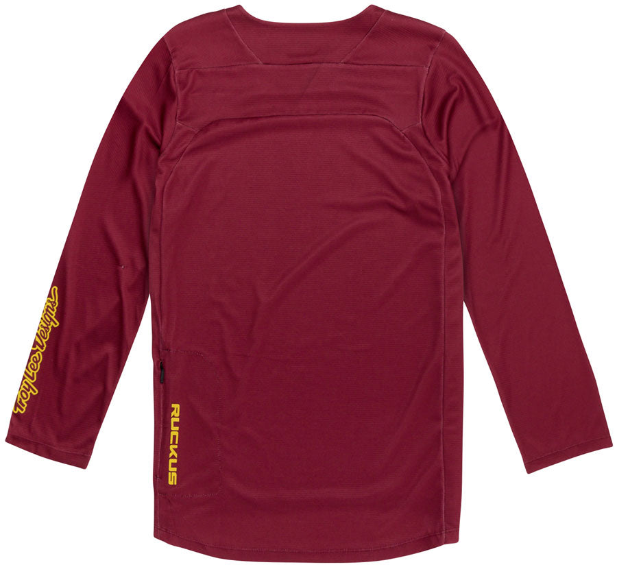 Troy Lee Designs Ruckus 3/4 Jersey – Spun Oxblood Large