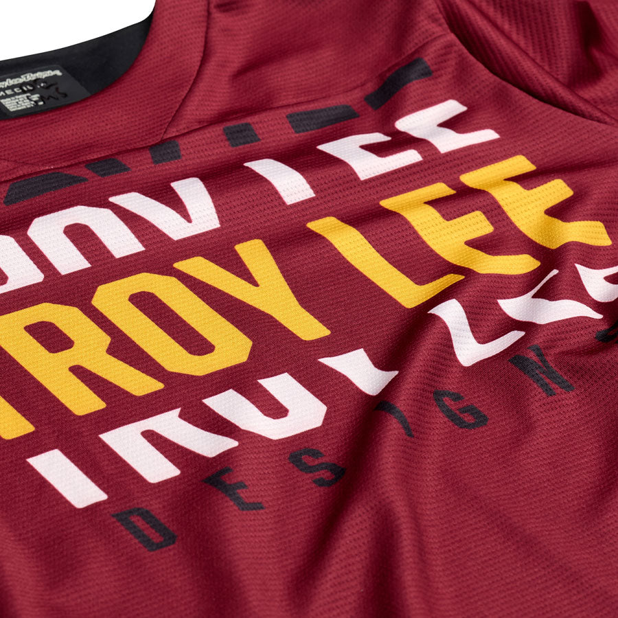 Troy Lee Designs Ruckus 3/4 Jersey – Spun Oxblood X-Large