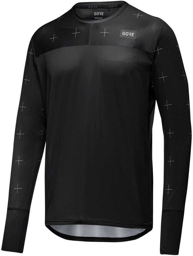 Gorewear Trail KPR Daily Jersey - Long Sleeve Black Mens X-Large