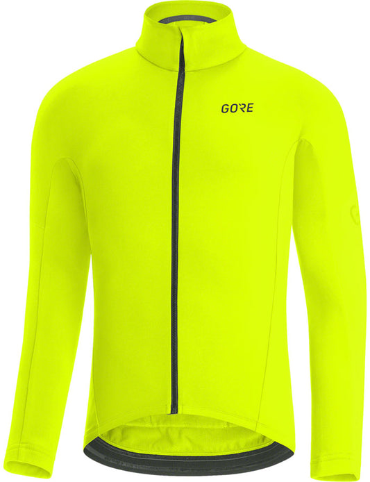 Gorewear C3 Thermo Jersey - Neon Yellow Mens Small