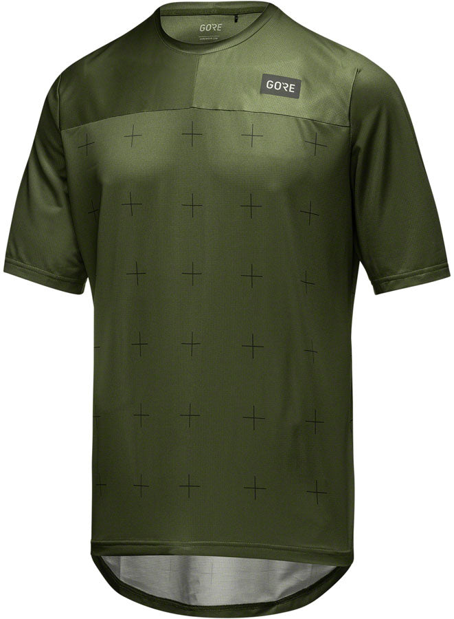 Gorewear Trail KPR Daily Jersey - Utility Green Mens Small