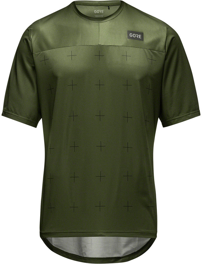 Gorewear Trail KPR Daily Jersey - Utility Green Mens Small