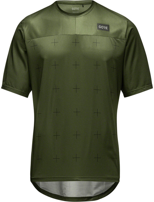 Gorewear Trail KPR Daily Jersey - Utility Green Mens Small