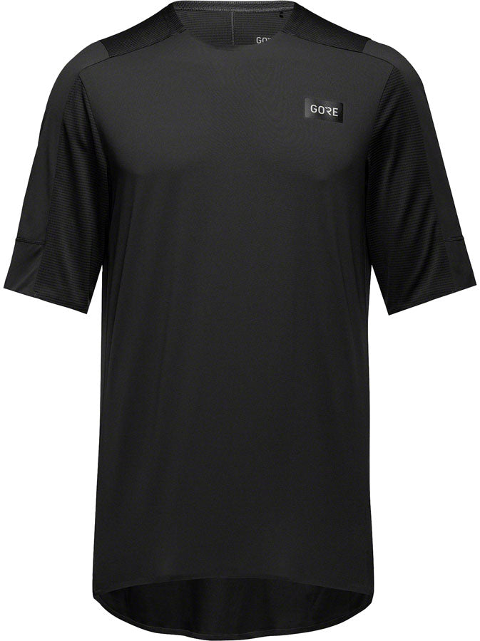 Gorewear Trail KPR Tech Jersey - Black Mens Large