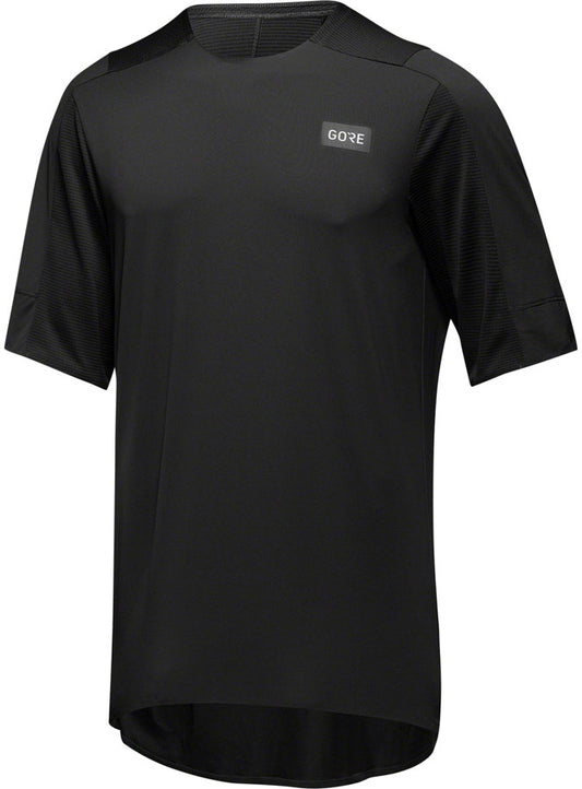 Gorewear Trail KPR Tech Jersey - Black Mens Large