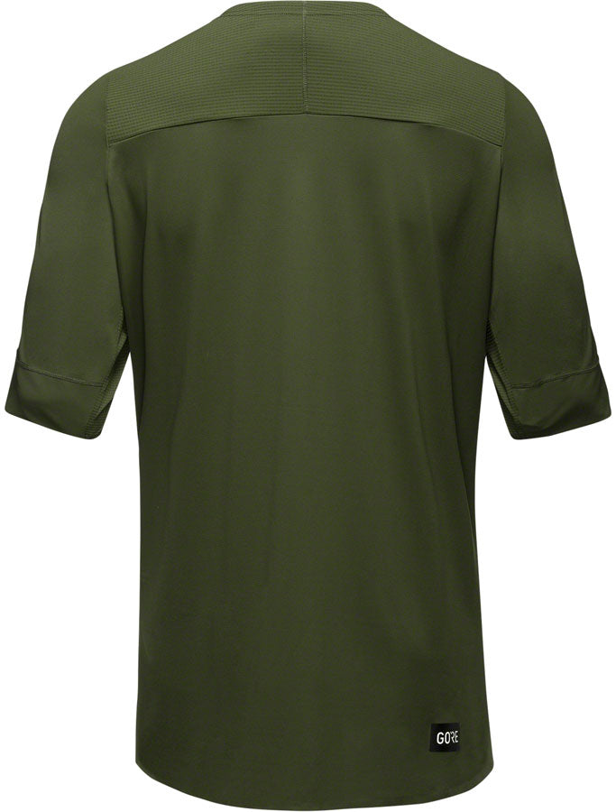 Gorewear Trail KPR Tech Jersey - Utility Green Mens X-Large