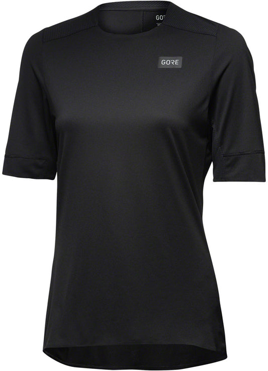 Gorewear Trail KPR Tech Jersey - Black Womens Small
