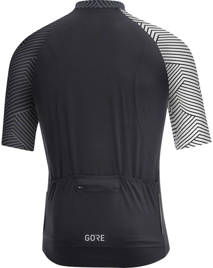 Gorewear C5 Jersey - Black/White Mens Small