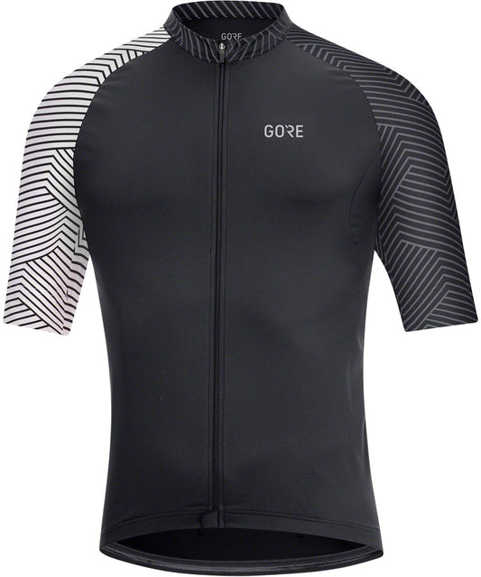 Gorewear C5 Jersey - Black/White Mens Small