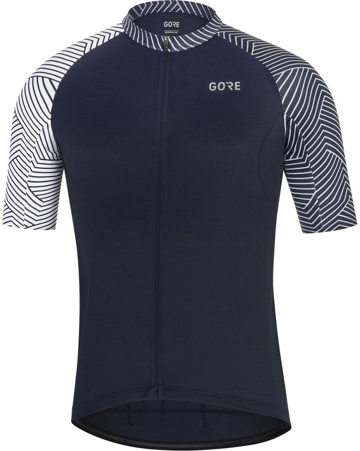 Gorewear C5 Jersey - Orbit Blue/White Mens Small