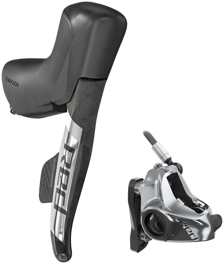 SRAM RED eTap AXS Electronic 2x12-Speed Road Groupset - HRD Brake/Shift Levers Flat Mount Disc Brakes CL Rotors Front/Rear Derailleurs