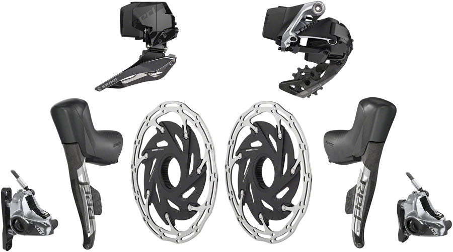 SRAM RED eTap AXS Electronic 2x12-Speed Road Groupset - HRD Brake
