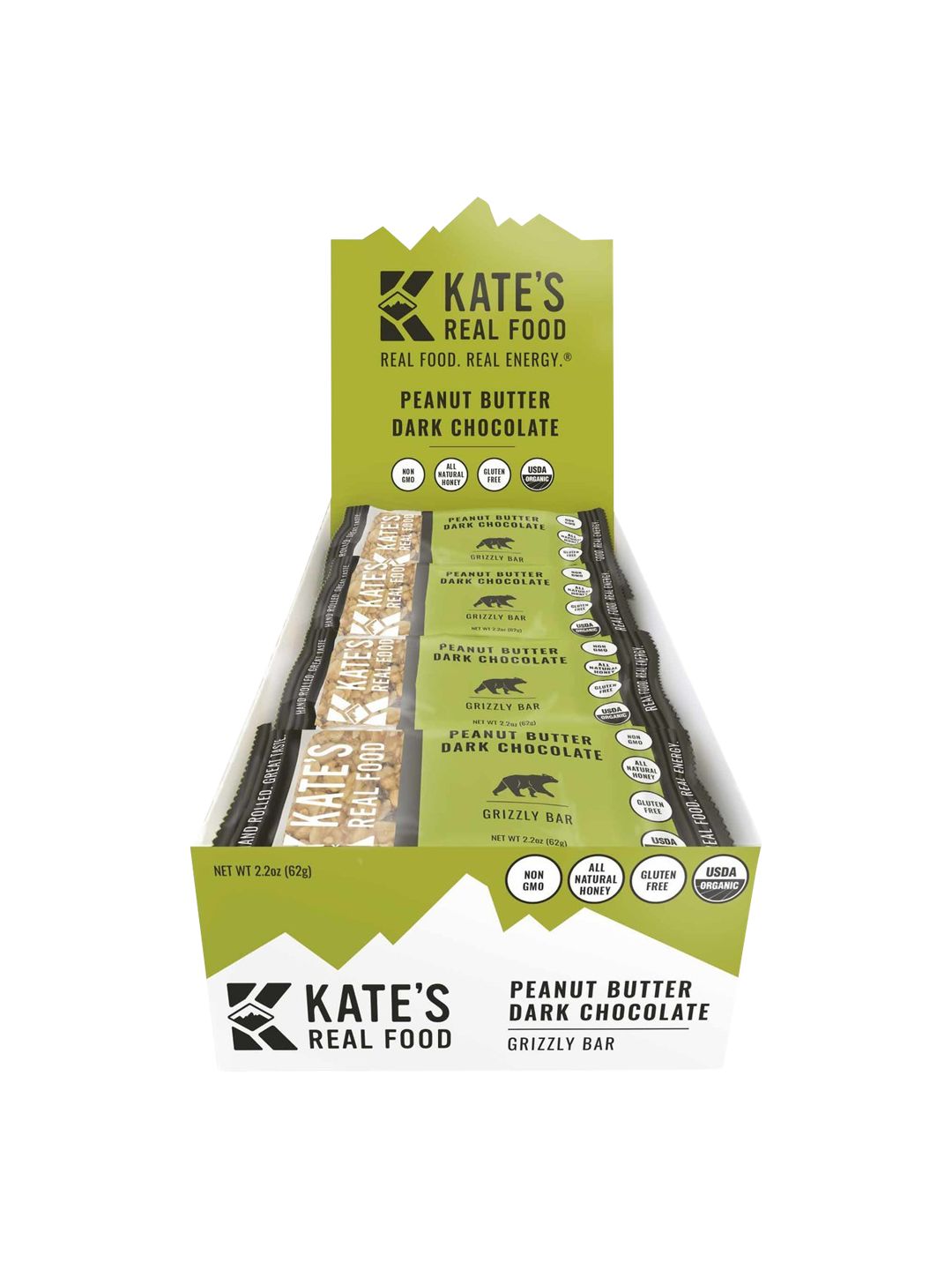 Supplement Kates Real Food PB Dark Choc 12 Pack
