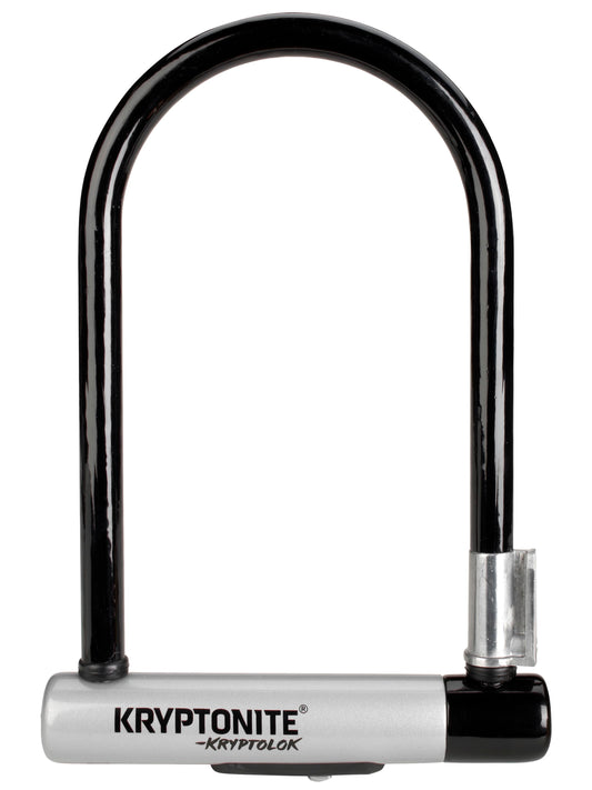 Kryptonite KryptoLok U-Lock - 5 x 9" Keyed Black Includes bracket