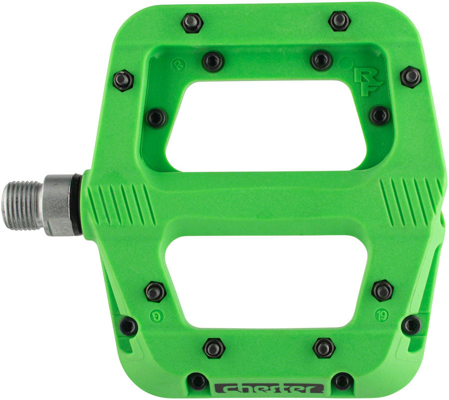 RaceFace Chester Pedals - Platform Composite 9/16" Small Green