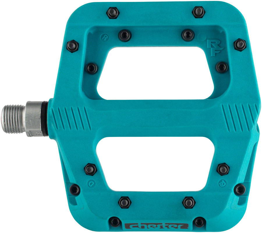 RaceFace Chester Pedals - Platform Composite 9/16" Large Turquoise