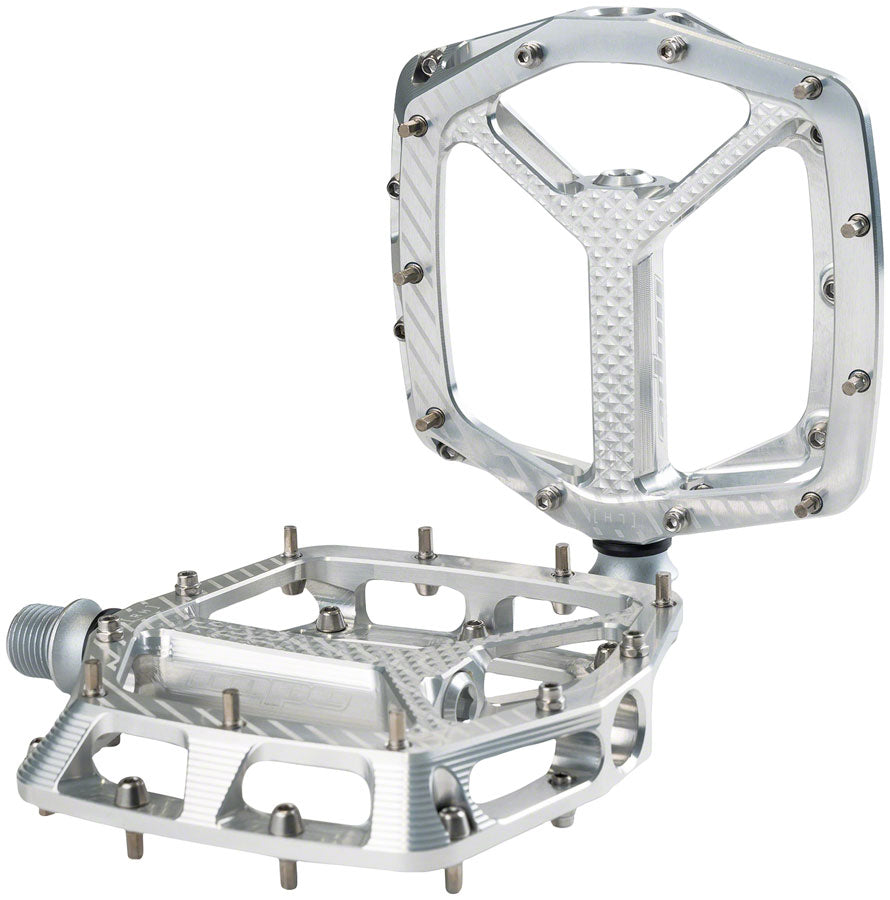 Hope F22 Pedals - Platform Aluminum 9/16" Silver