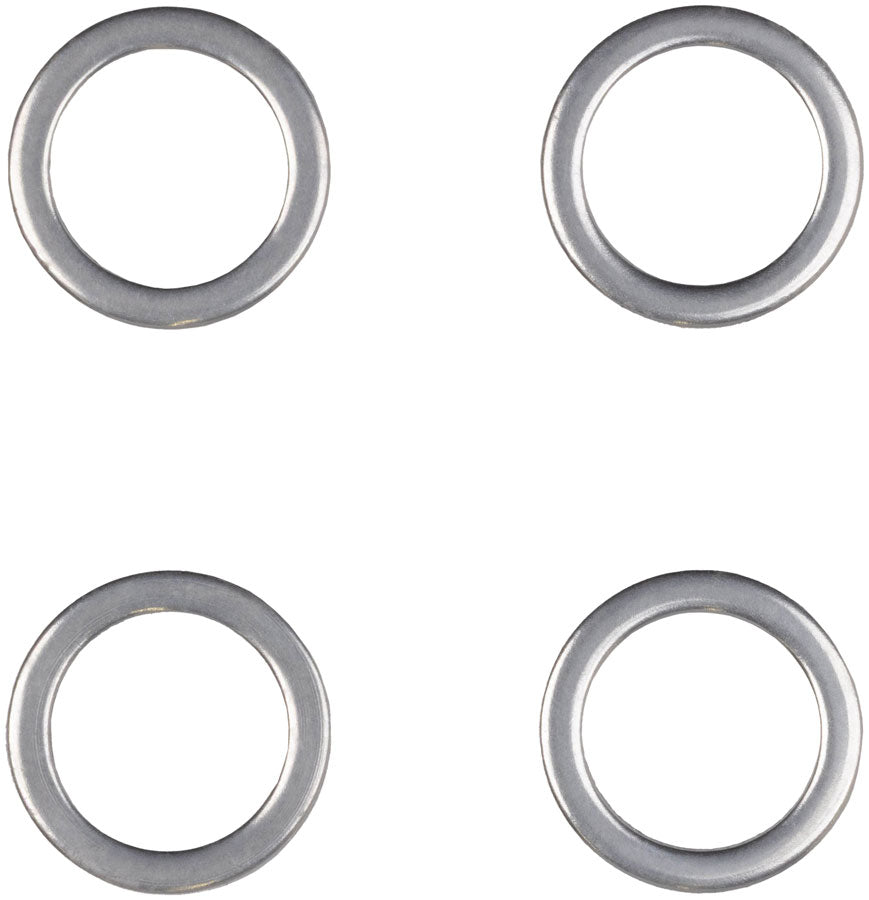 MicroSHIFT Pedal Washers - Stainless Steel Set of 4