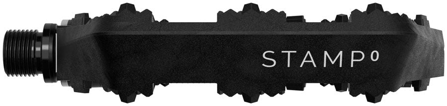 Crankbrothers Stamp 0 Pedals - Platform Aluminum 9/16" Black Large