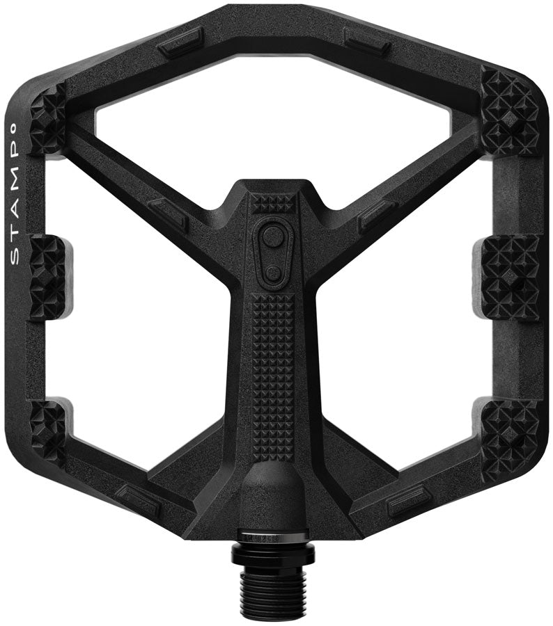 Crankbrothers Stamp 0 Pedals - Platform Aluminum 9/16" Black Large